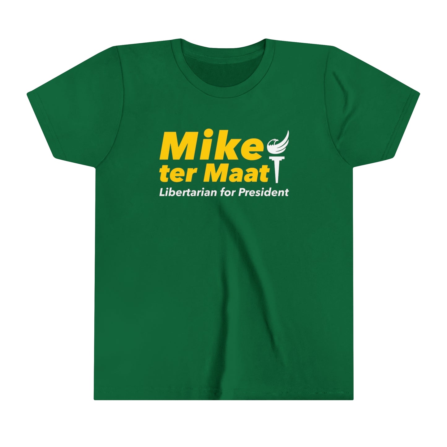 Mike ter Maat for President Youth Short Sleeve Tee
