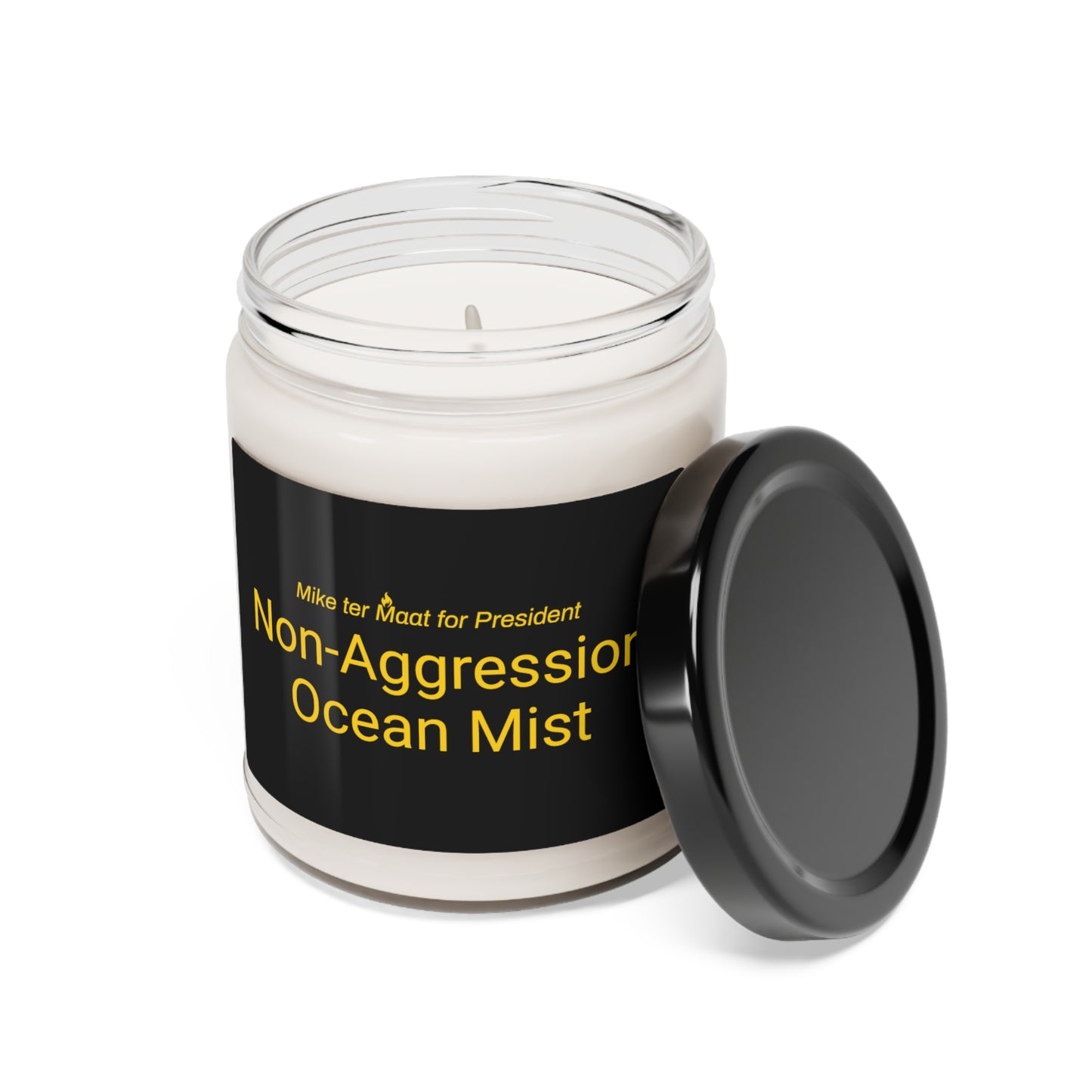 Non-Aggression Ocean Mist Scented Soy Candle, 9oz