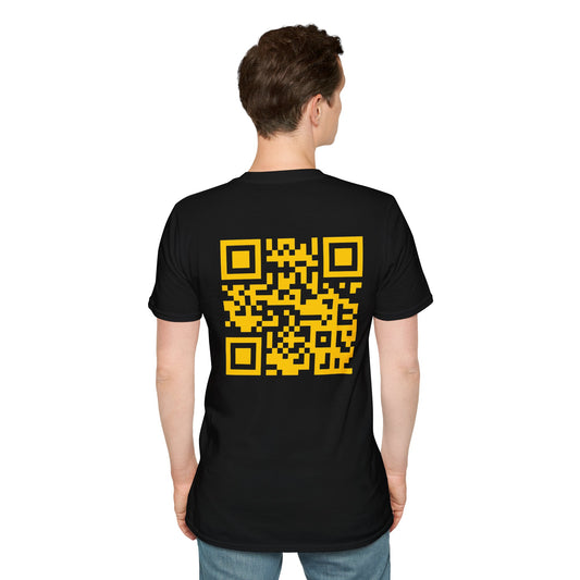 QR Code Unisex Softstyle T-Shirt