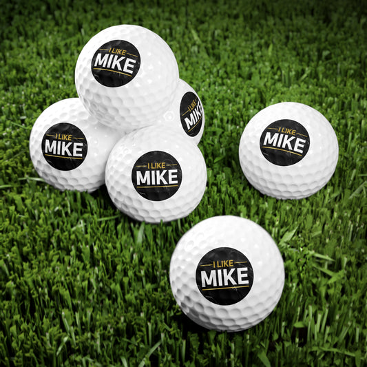 I Like Mike Golf Balls, 6pcs
