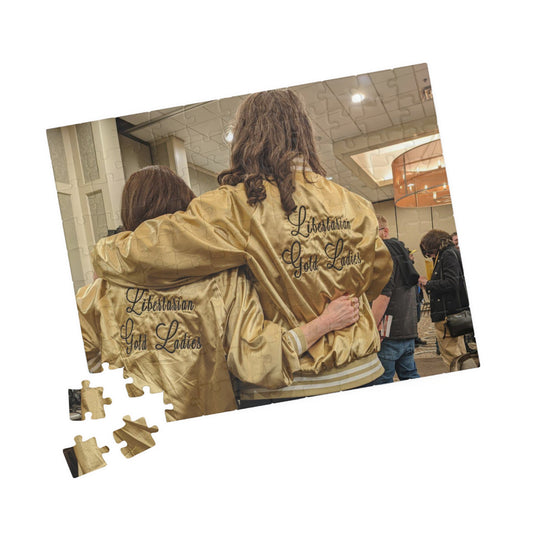 Libertarian Gold Ladies Puzzle (110, 252, 520, 1014-piece)