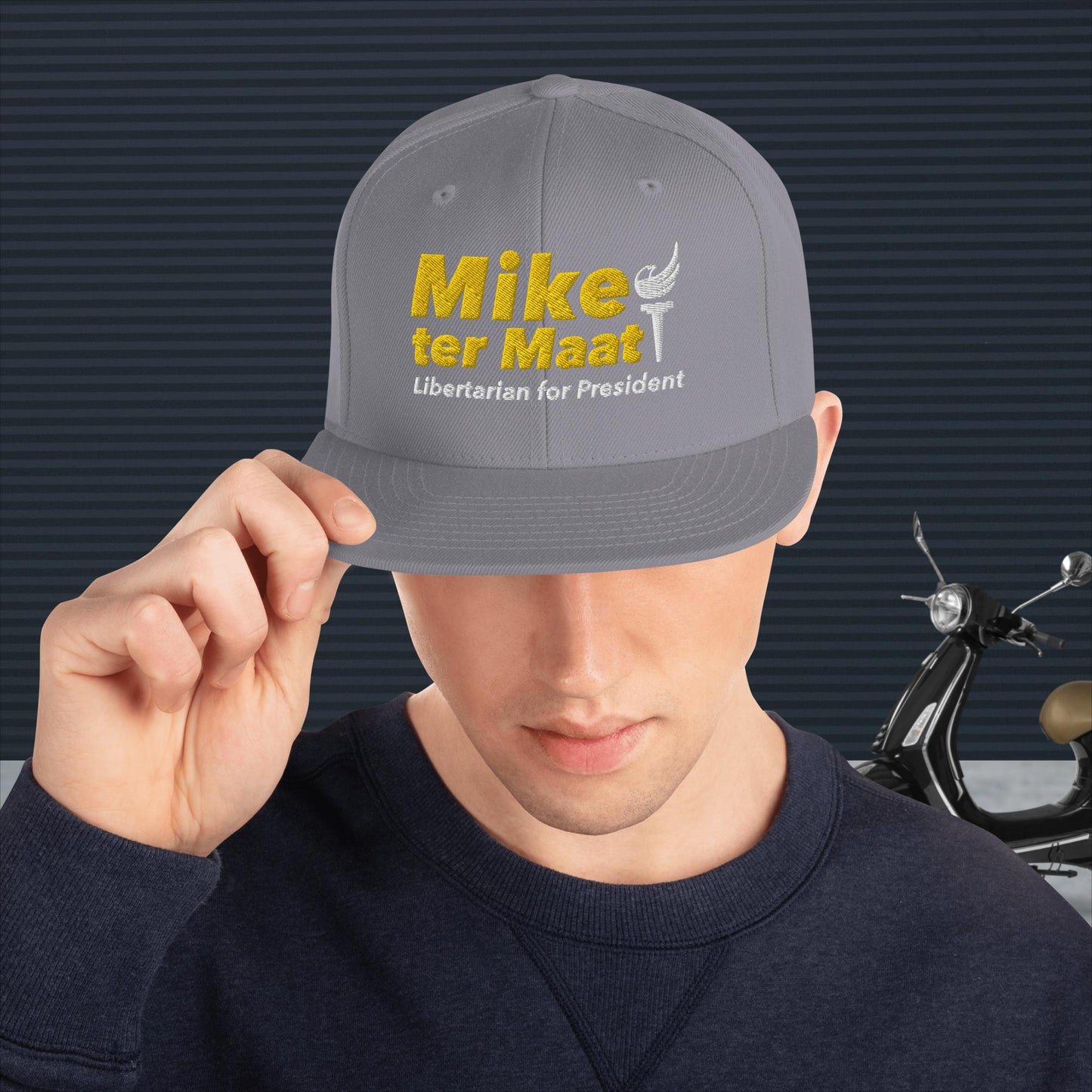 MTM Embroidered Snapback Hat