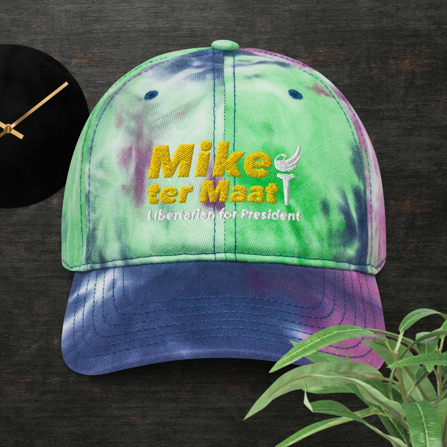 MTM for President Tie dye hat